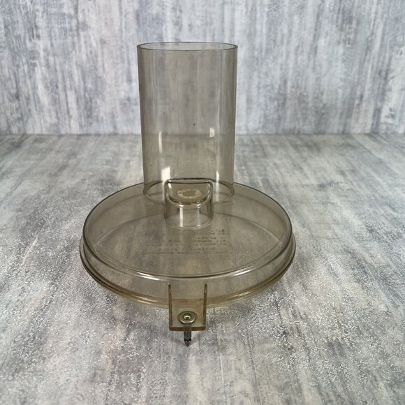 Vintage General Electric GE Food Processor  FP-1B D1FP1-4200 Lid Amber - Picture 1 of 5